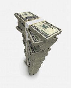 Image Of A Stack Of 100 Dollar Bills For Criminal Defense Lawyer Specializing In Fraud - NOLA Criminal Law